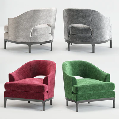 Baker Carnelian Lounge Chair — Вид 3