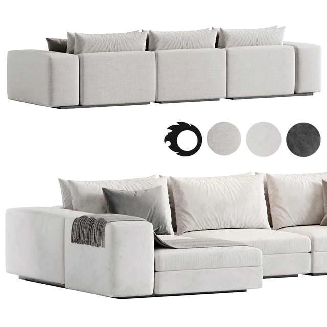 Sofa Vista Grande Lounge By Eichholtz — Descargar