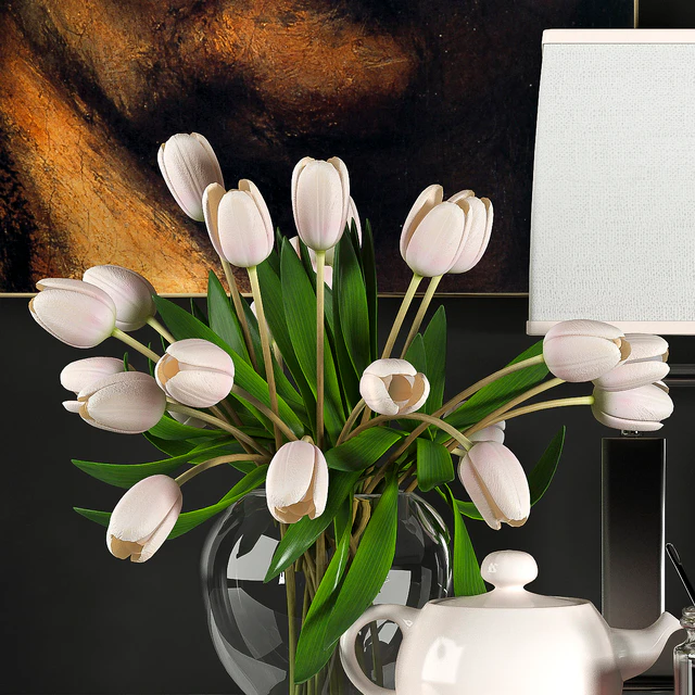 DECORATIVE FLOWER VASE SET 4 — Descargar
