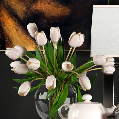 DECORATIVE FLOWER VASE SET 4 — Ver 2