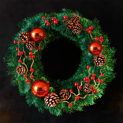 Christmas wreath — Вид 1
