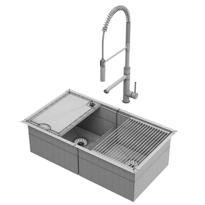 KRAUS KWU112-33 kitchen sink 01 — Вид 5