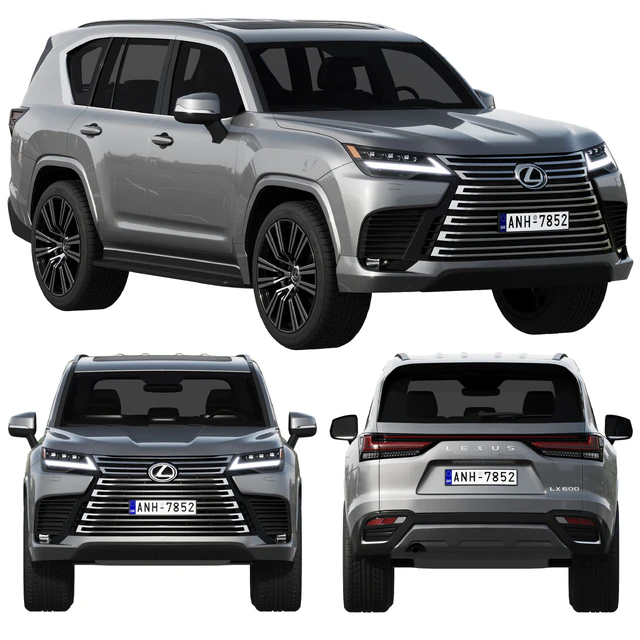 Lexus LX600 2022 — Скачать