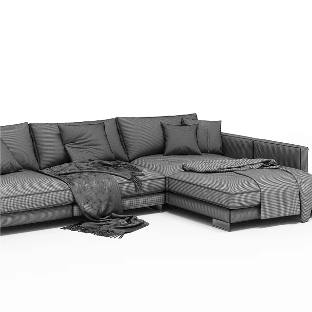 Flexform Long Island Chaise Longue Sofa — Descargar