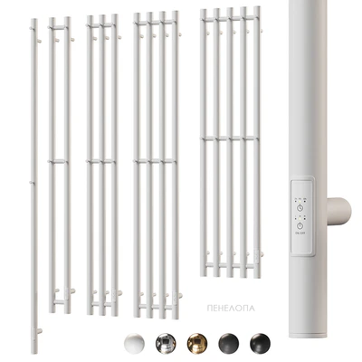 EWRIKA Penelope electric heated towel rail — Ver 2