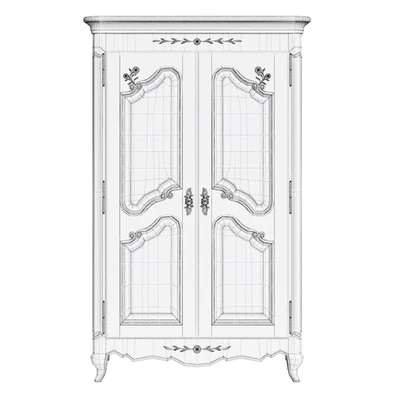A two-door wardrobe, Chateau — Ver 2