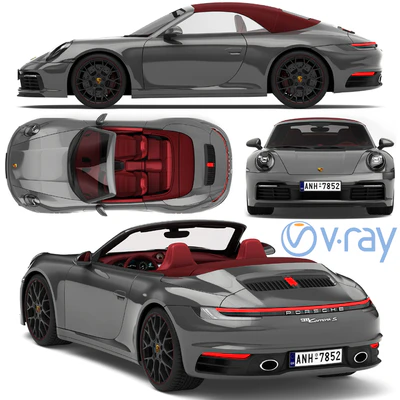 Porsche 911 carrera Cabriolet 2019 — Вид 3