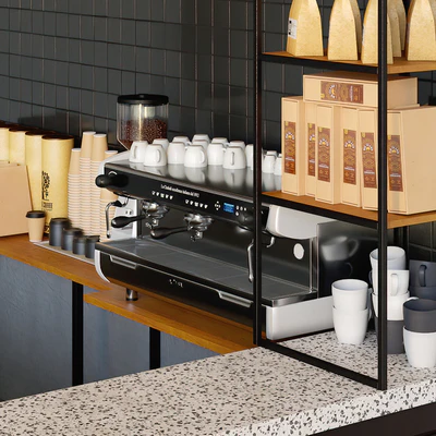 Cafe Coffeeshop Dark — Вид 2
