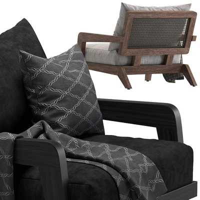 Coco Republic Claude Outdoor Lounge Chair — Ver 2