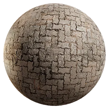 dirty herringbone pavers 001 — Descargar