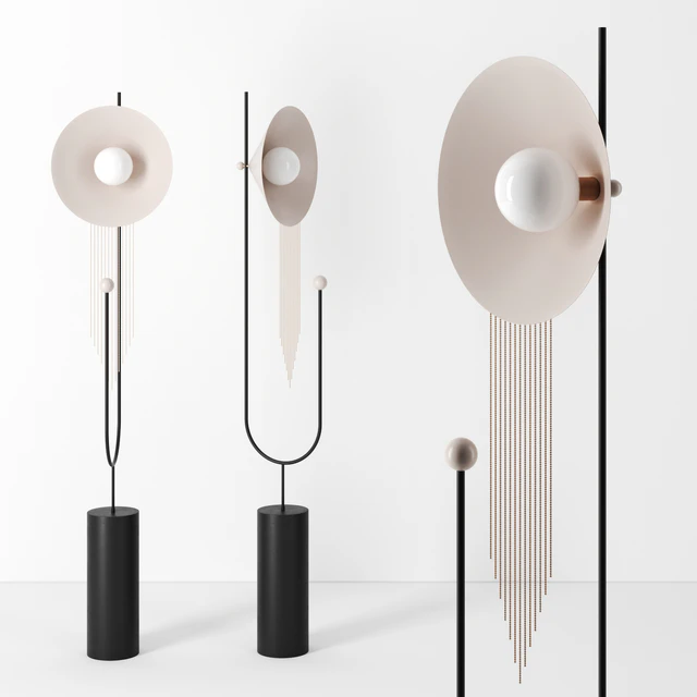 Floor Lamp With Hair by Adir Yakobi — Descargar