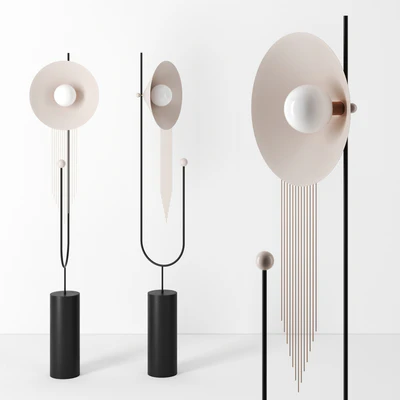 Floor Lamp With Hair by Adir Yakobi — Descargar