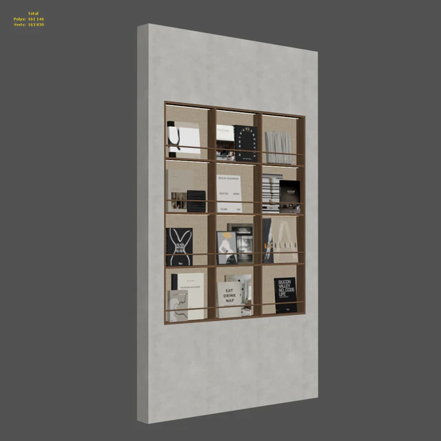 Bookshelf 01 — Скачать