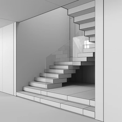 Modern interior stairs 16 — Ver 4