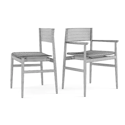 PORRO Minimo Light Table and Neve Chairs — Ver 3