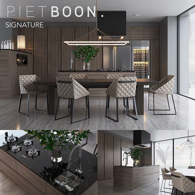 Kitchen Piet Boon SIGNATURE (vray GGX, corona PBR) — Ver 1