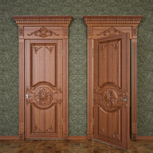 Door in classic style — Descargar