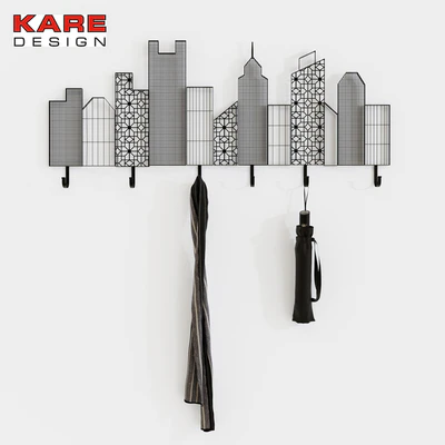Kare / Coat Rack Skyline — Ver 1
