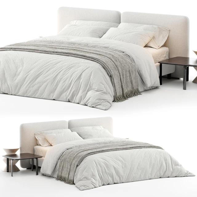 Bed Minotti Tatlin Cover — Descargar