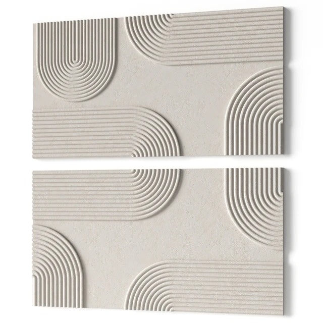 Relief artwork 32 - 3d art wall decor - Panels — Descargar