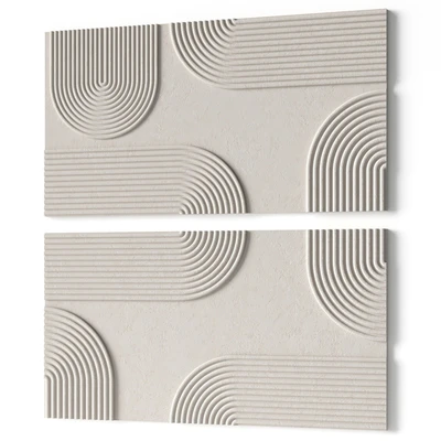 Relief artwork 32 - 3d art wall decor - Panels — Ver 2