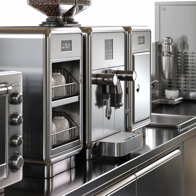 Cafe Equipment Set 8 — Ver 4