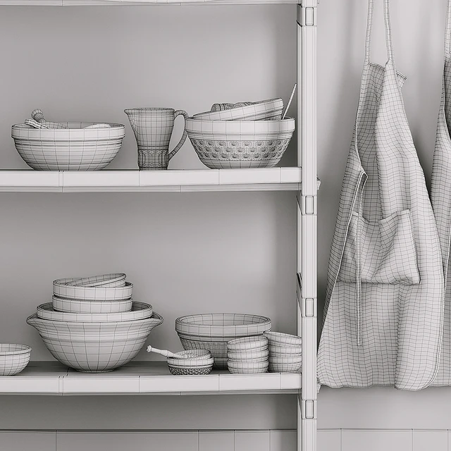 A rack of a pottery workshop. — Descargar
