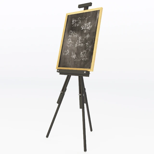 Set for creating slate surfaces with chalk drawings 4 — Descargar