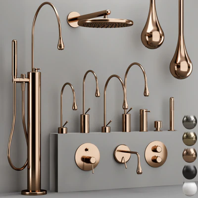GESSI GOCCIA bathroom faucet collection — Ver 3