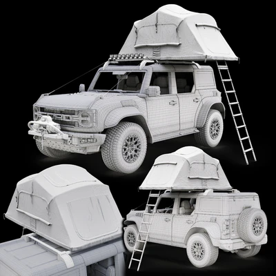 ford bronco raptor rooftop tent — Ver 4