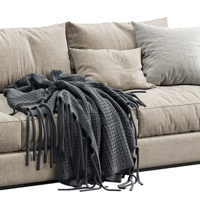 Ferlea Sofa Simple (2 color version) — Вид 3