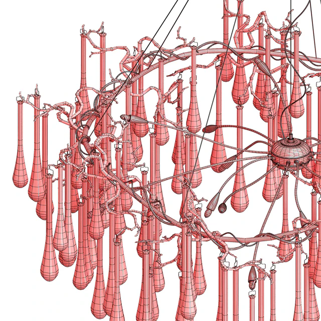 Serip Big AQUA Chandelier — Скачать