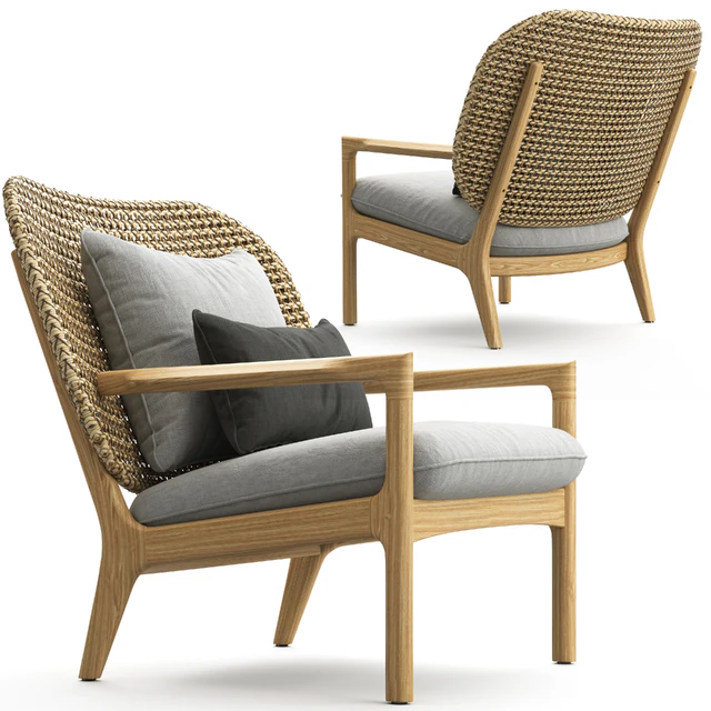 Kay Low Back Lounge Chair — Descargar