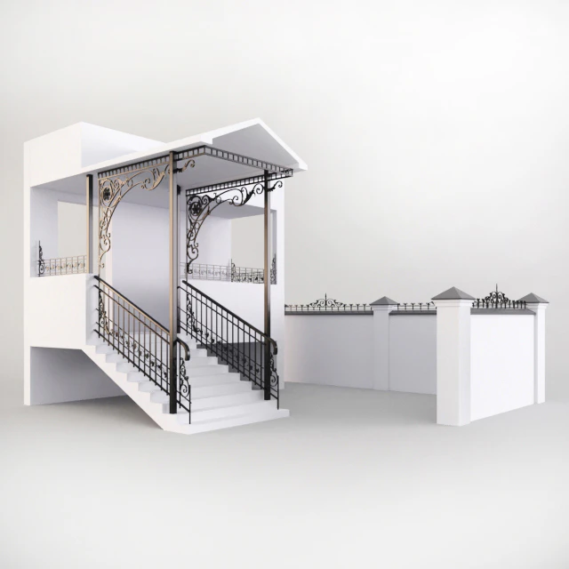 Forged elements for porch and fence — Descargar