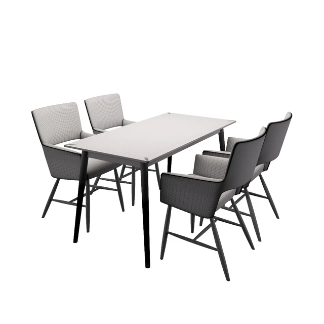 Table and chair Mikiya Kobayashi — Descargar