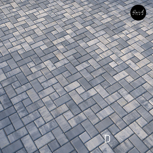 Set of 5 materials of colorful paving stones — Descargar