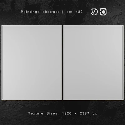 Paintings abstract | set 482 — Ver 2