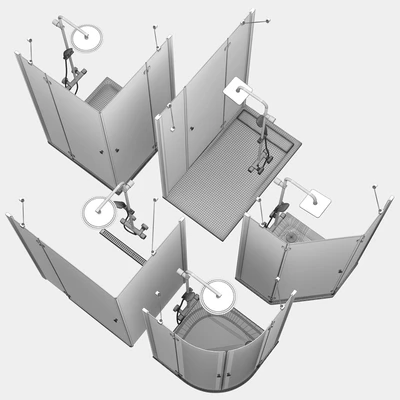Shower enclosures Radaway | Torrenta — Ver 5