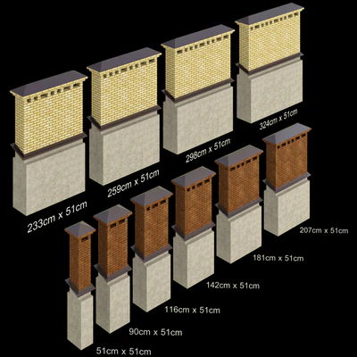 Дымовая труба дымоход вентиляционный канал / chimney smokestack ventilation — Вид 4