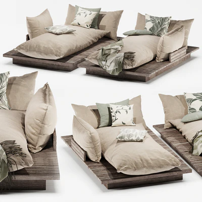 Minotti outdoor bed — Вид 2