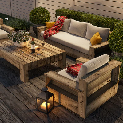 Terrace, patio, outdoor space — Вид 3