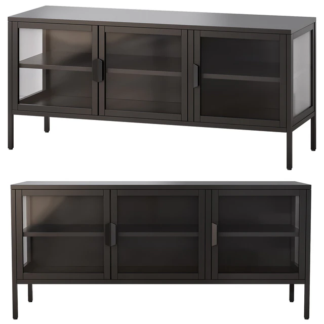 TV stand Listel Black — Descargar