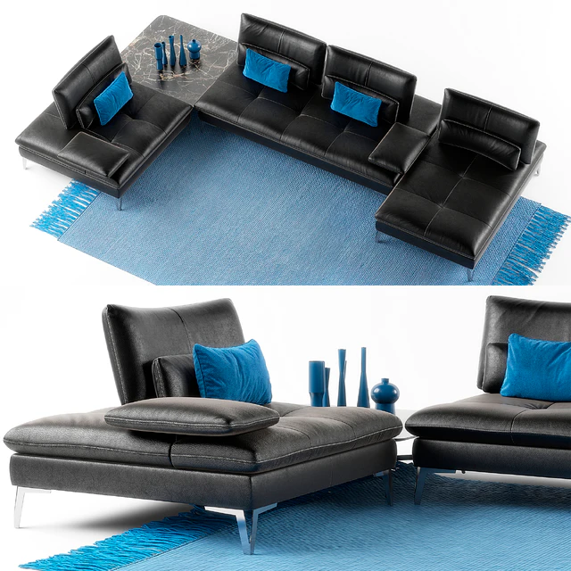 Roche Bobois Sofa Scenario set — Скачать