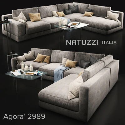 Sofa Natuzzi Agora2989 — Ver 1