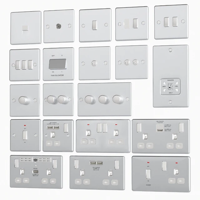 Sockets and Switches Good Home Brand Set — Скачать
