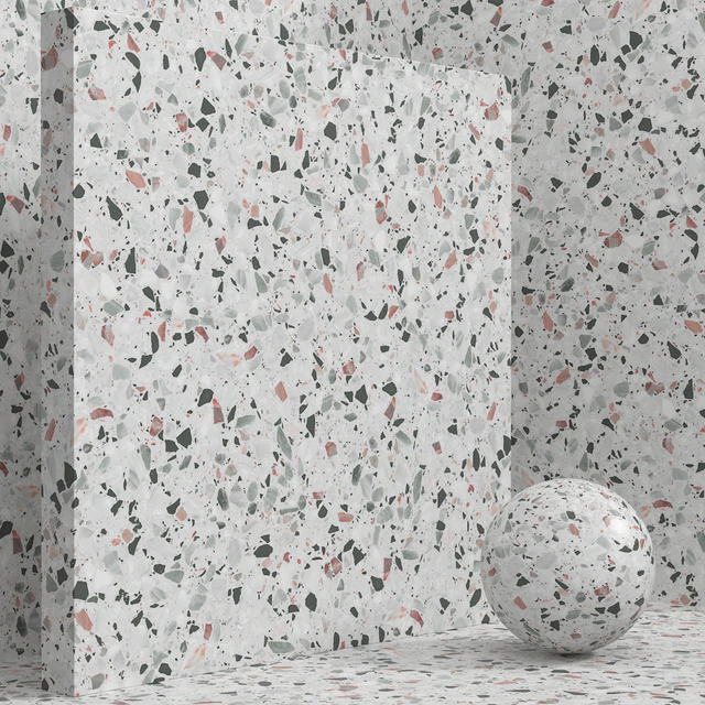Material (seamless) - stone, terrazzo, quartzite set 143 — Descargar