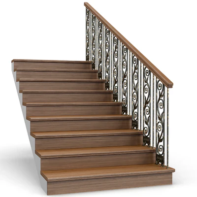 wooden stairs 003 — Вид 3
