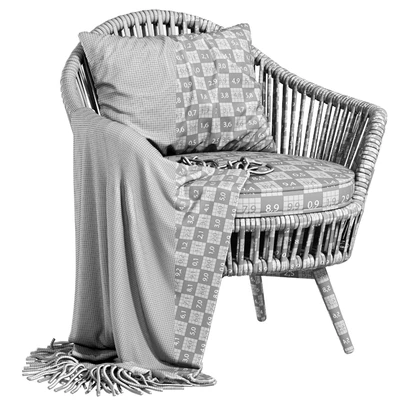 Daisy swivel club chair — Ver 3