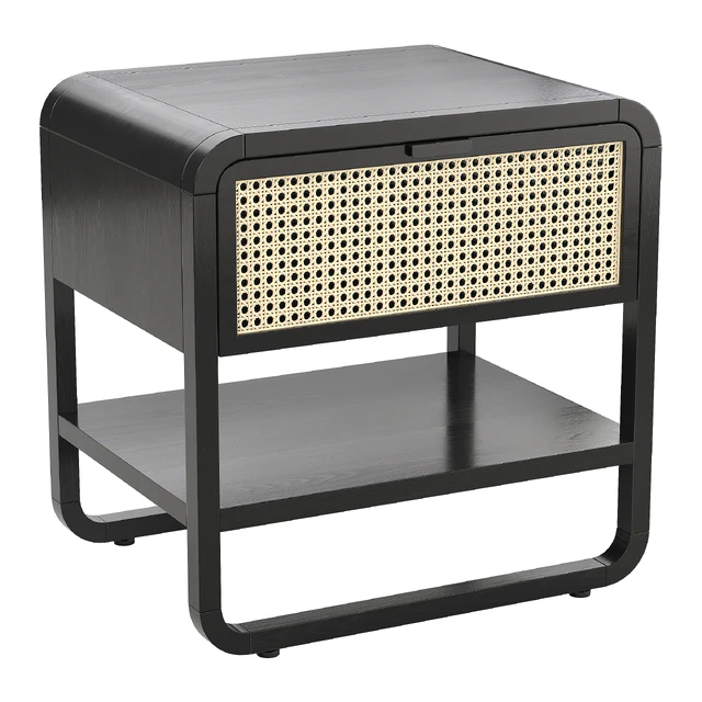 Crate and Barrel - Anaise Cane Nightstand — Скачать