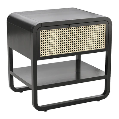 Crate and Barrel - Anaise Cane Nightstand — Вид 1